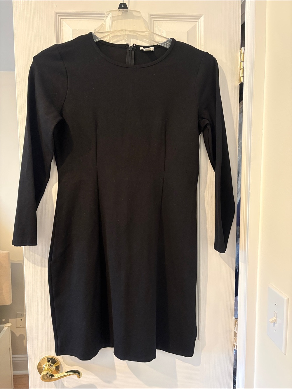 J. Crew Black Long-Sleeve Women's Dress
